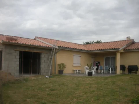 agrandissement maison SARL Gailard Bruno